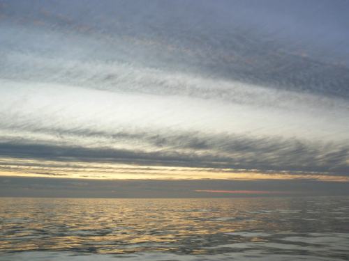 Here comes the front